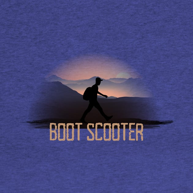 A Hiker is a Boot Scooter by numpdog